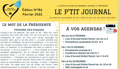 LE P’TIT JOURNAL – Février 2022