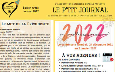 LE P’TIT JOURNAL – Janvier 2022