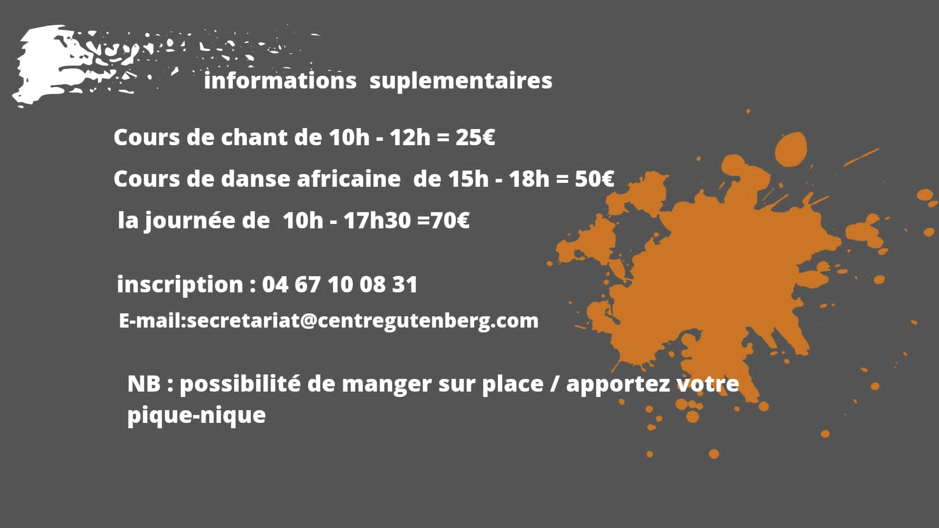 programme satde danse afr