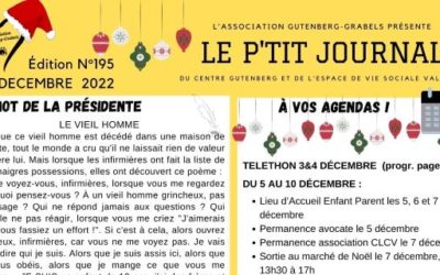 LE P’TIT JOURNAL – Décembre 2022