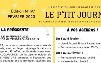 LE P’TIT JOURNAL – Février  2023