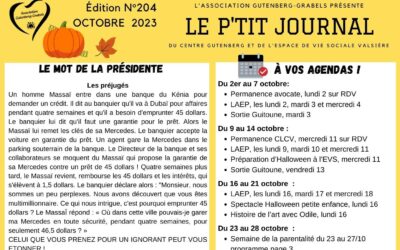 LE P’TIT JOURNAL OCTOBRE 2023