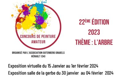 Résultats de la  22ème édition du concours de peinture