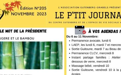 LE P’TIT JOURNAL NOVEMBRE 2023