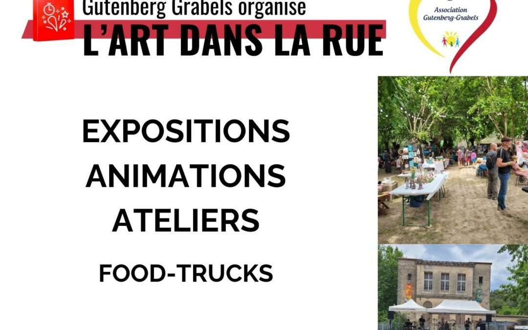 FESTIVAL ART DANS LA RUE : INSCRIPTIONS OUVERTES