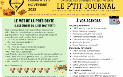 LE P’TIT JOURNAL DE NOVEMBRE 2025