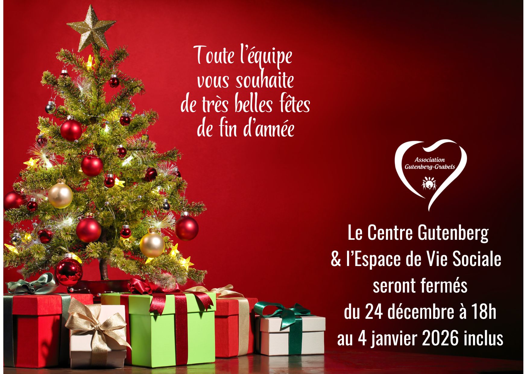 Bonne fête de fin d'année !