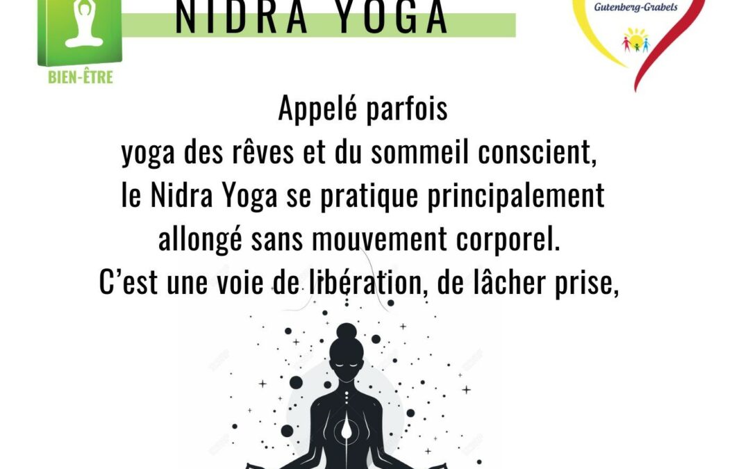 Venez tester le Nidra Yoga