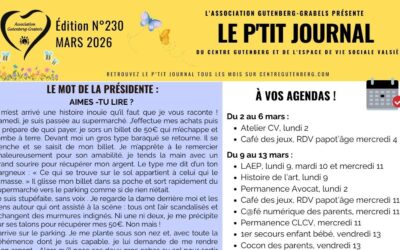 LE P&rsquo;TIT JOURNAL DE MARS 2026